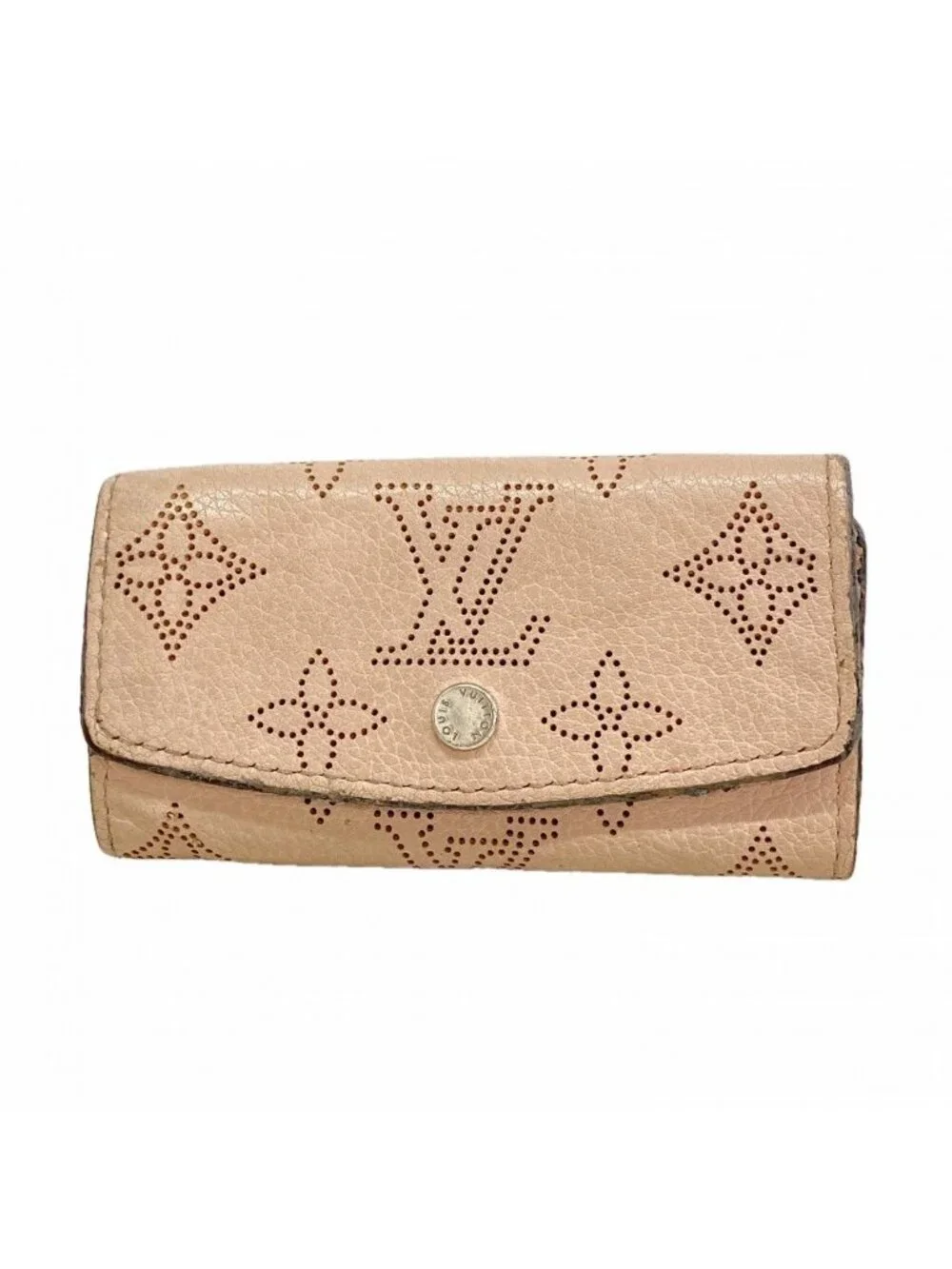 Louis Vuitton Key Case Mahina Multicles 4 Magnolia Key Holder